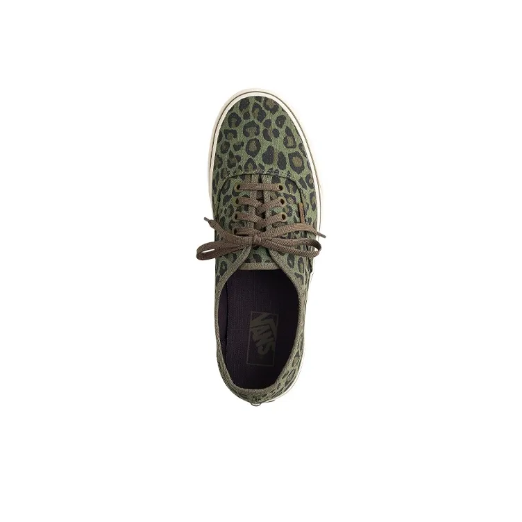 Vans J.Crew X Authentic 'Green Black'-2