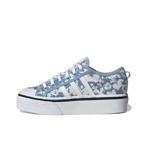 Nizza Women's Adidas Originals Platform Low 'Bleached Out Floral' Women's