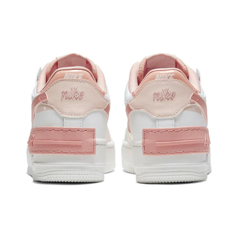 Nike Air Force 1 Low Shadow White Coral Pink Women's-4
