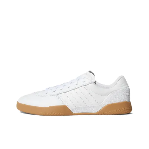 Adidas Originals City Cup Skateboard Shoes Men Low-Top White