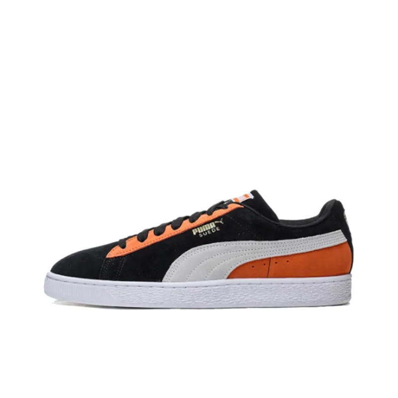 Puma Suede Black Orange-0