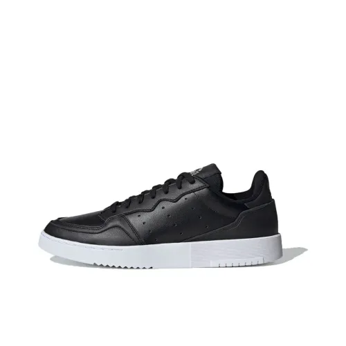 Adidas Supercourt Core Black White Leather