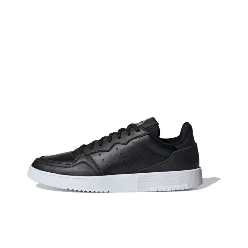 Adidas Supercourt Core Black White Leather-0