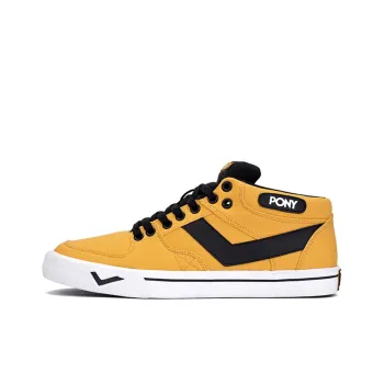 PONY Atop Low Top Skateboard Shoes Men's Egyptian Yellow