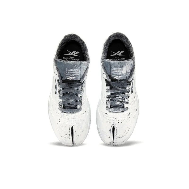 Reebok Classic Leather Tabi Maison Margiela Bianchetto-4