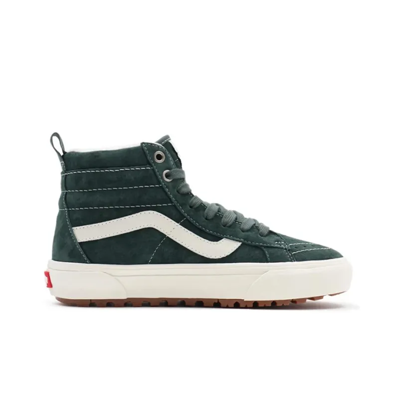 Vans Unisex SK8 HI Mte 1 High Top Sneakers White/Green-1