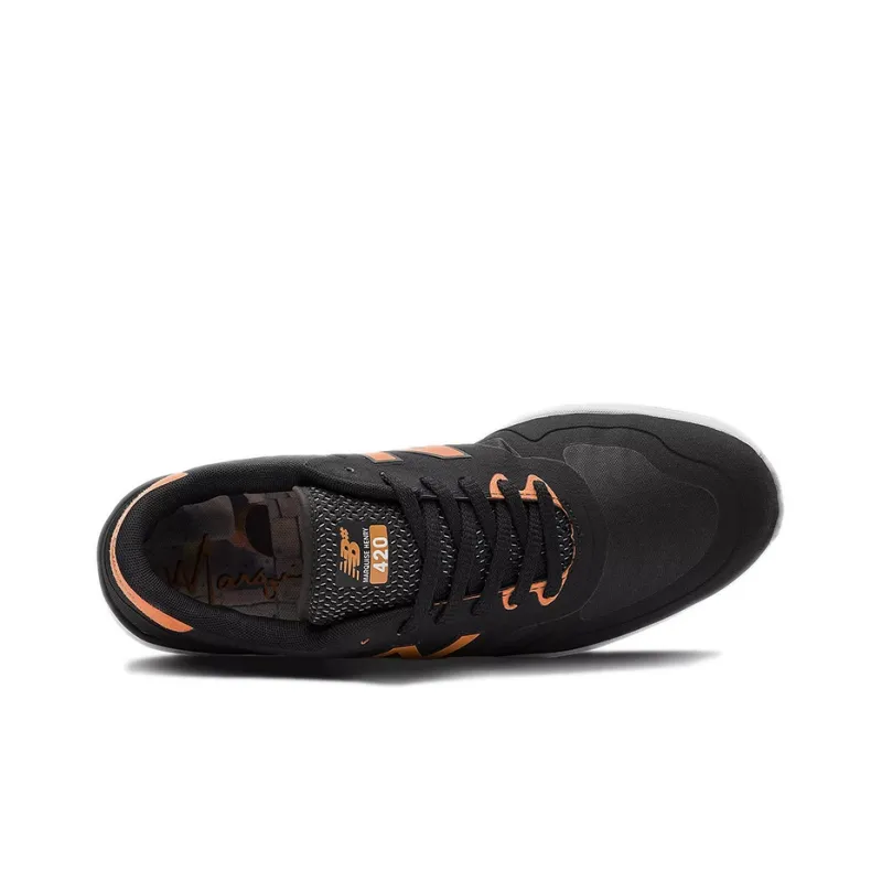 New Balance Numeric 420 Black Orange-3