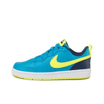 Nike Court Borough Low 2 Laser Blue Lemon Venom GS