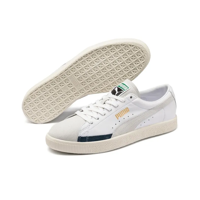 PUMA Basket 90680 L White/Blue-3