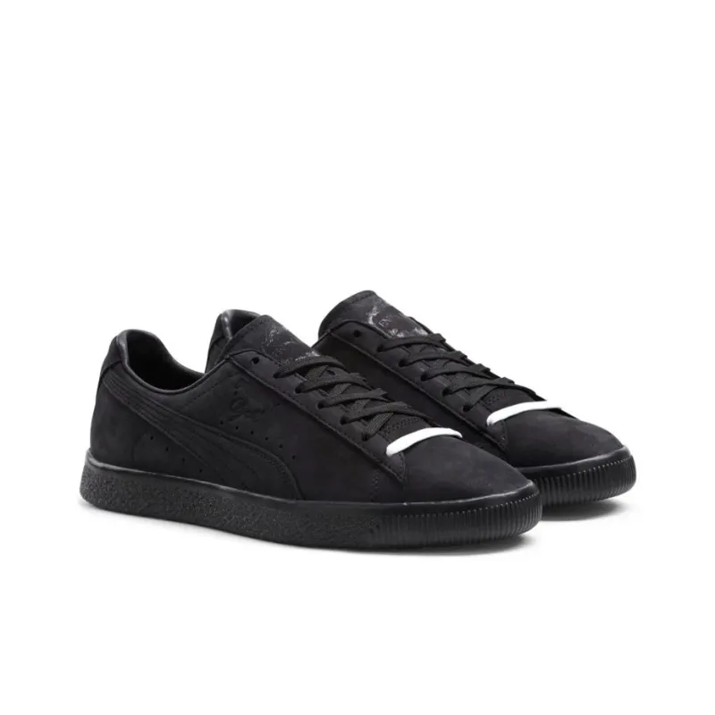 PUMA Clyde Court Skateboard Shoes Unisex Low Top Black-3
