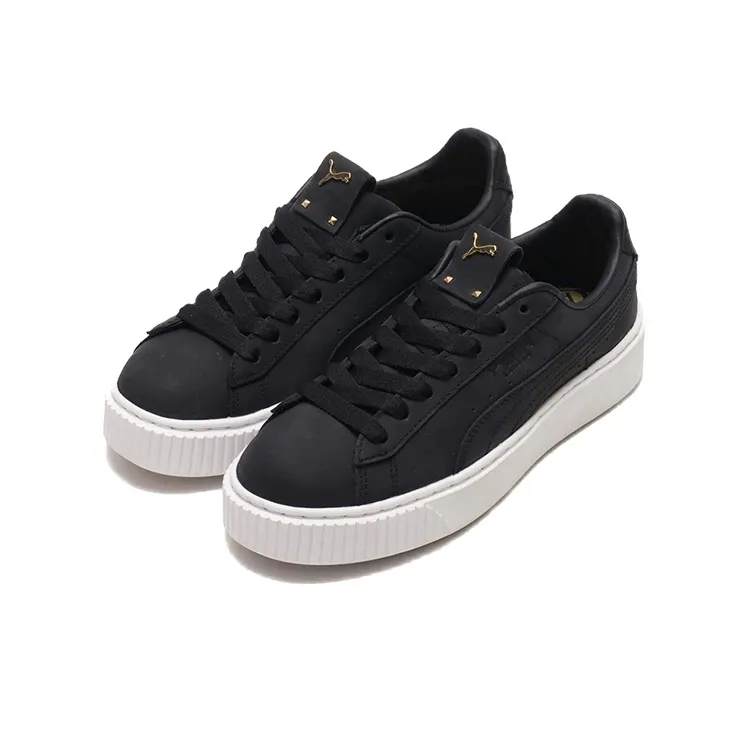 PUMA Platform Premium Logo 'Black White' Women's-2