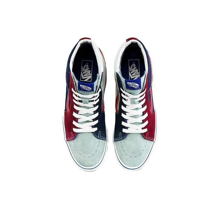 Vans SK8 HI MIX & MATCH Multi 'Red Blue' Women's-3