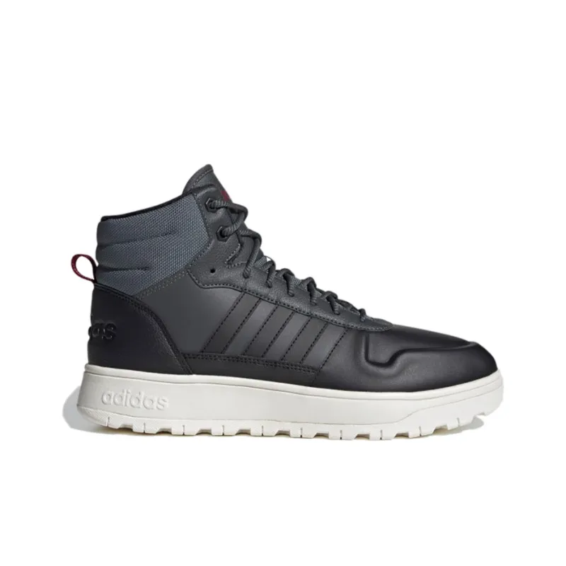Adidas Neo Frozetic Blizzare Wear-Resistant Mid-Top Skateboard Shoes Unisex Black-1