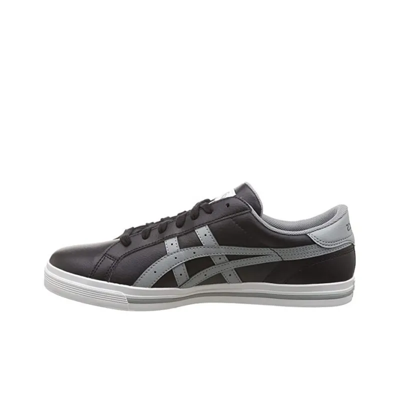 Asics Classic Tempo Anti-Slip And Wear-Resistant Lightweight Low-Top Skateboard Shoes Unisex Black White-1