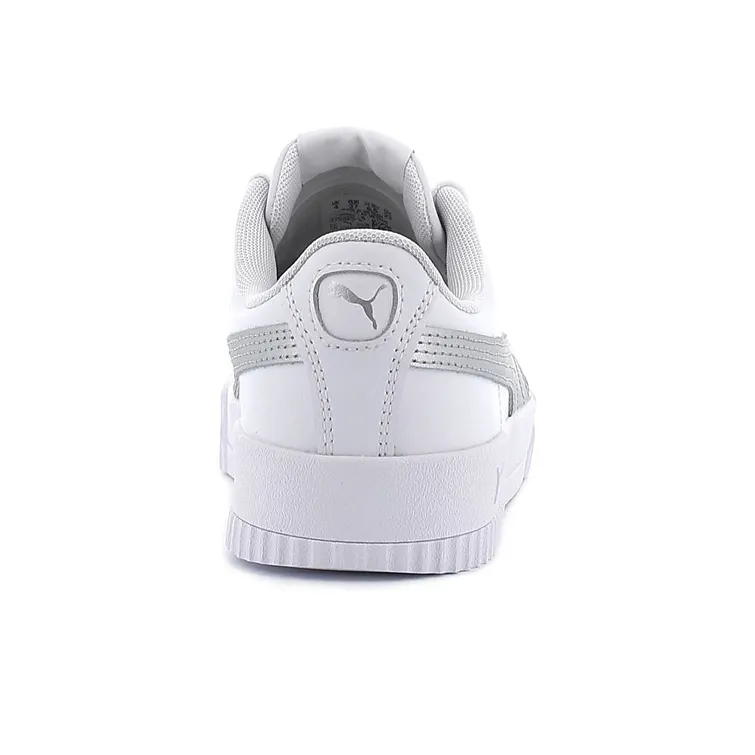 PUMA Carina Leather 'White Grey' Women's-3