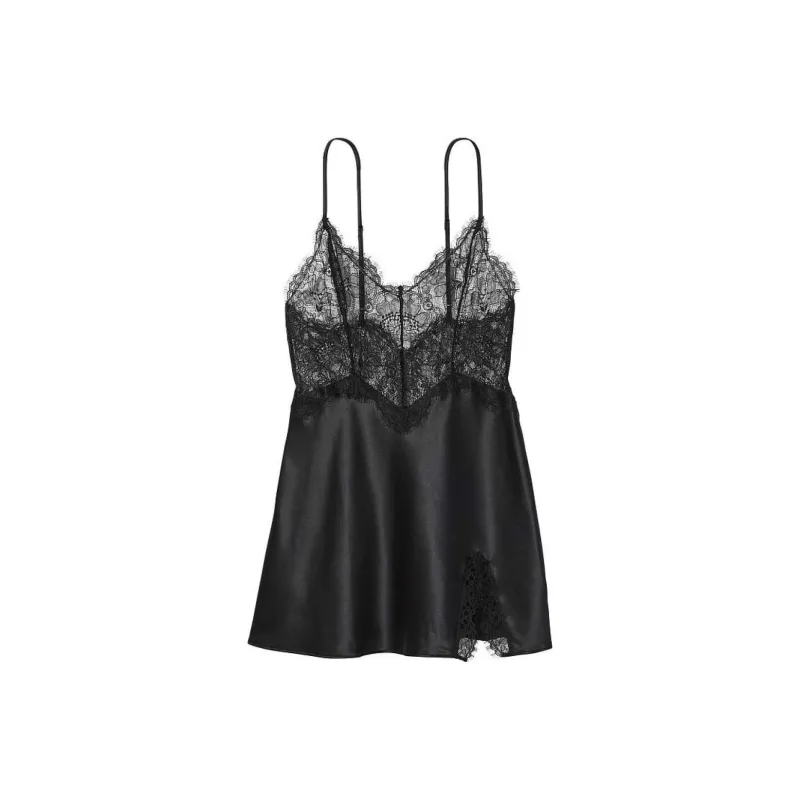 Victoria's Secret Nightgown Women's Black-0