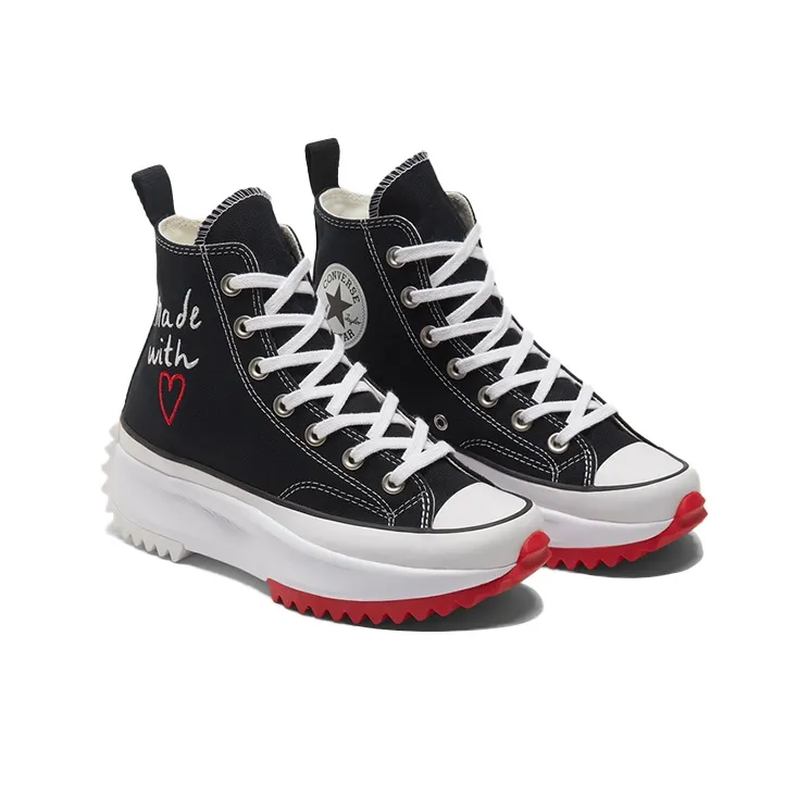 Converse Run Star Hike Hi Valentine's Day Made With Love 2021-2