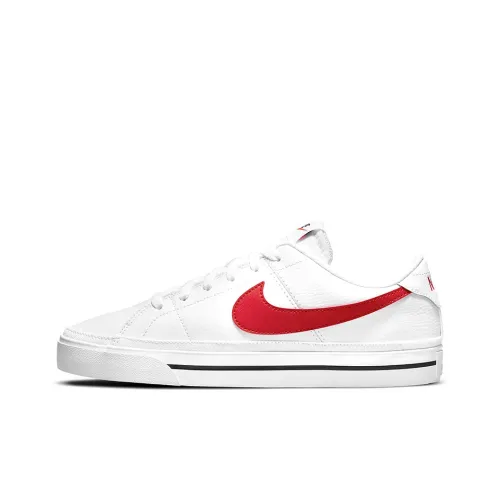 Nike Court Legacy White University Red