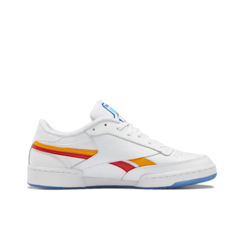 Reebok Club C Revenge White Gold Red-1