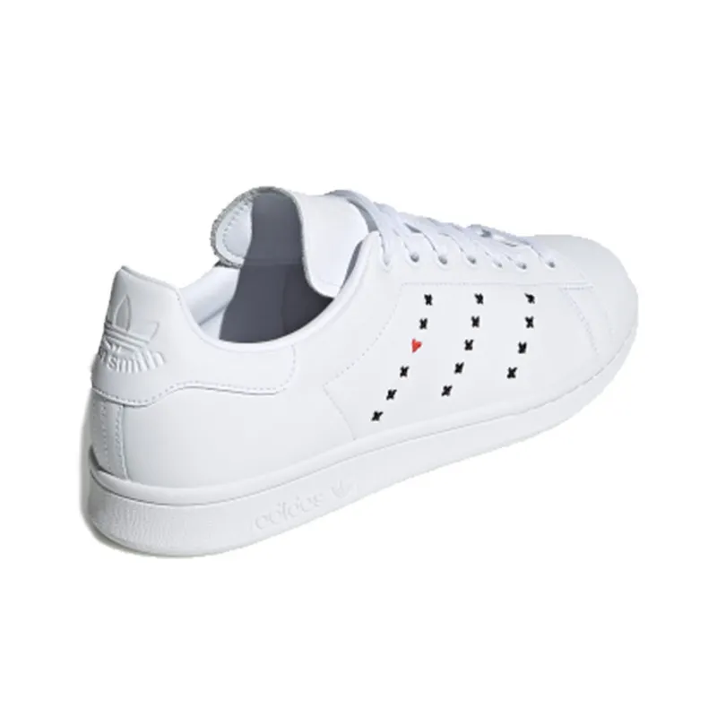 Adidas Stan Smith Heart Stripe Black-3