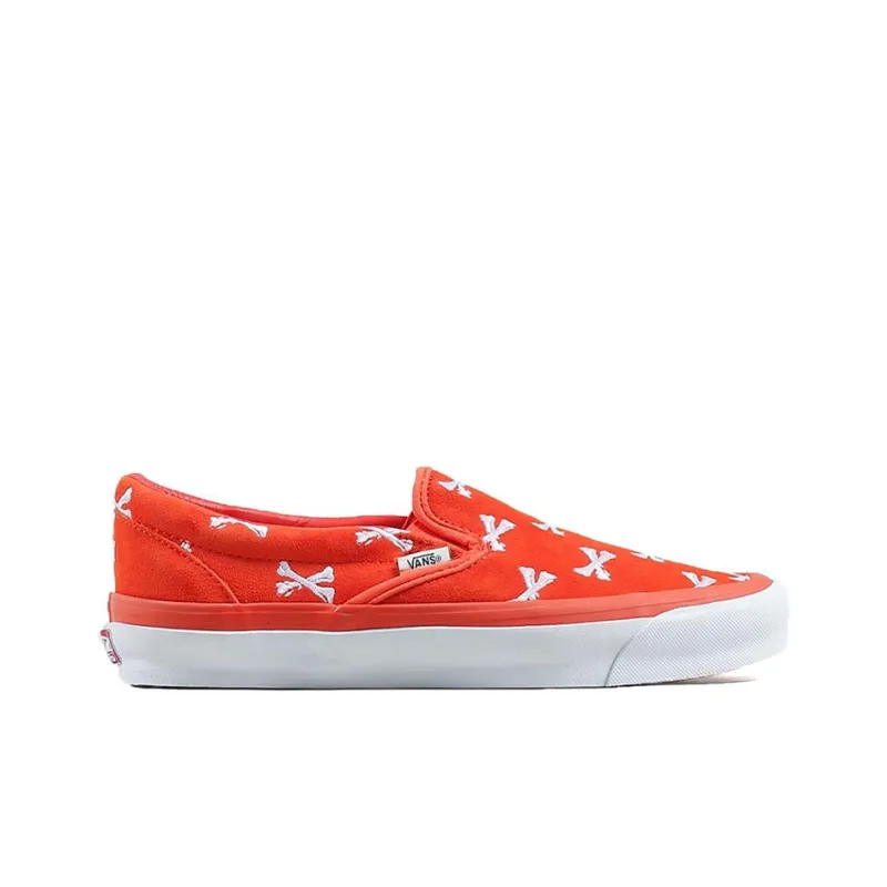 Slip On Wtaps X Og Classic Vans Lx 'Bones Orange'-1