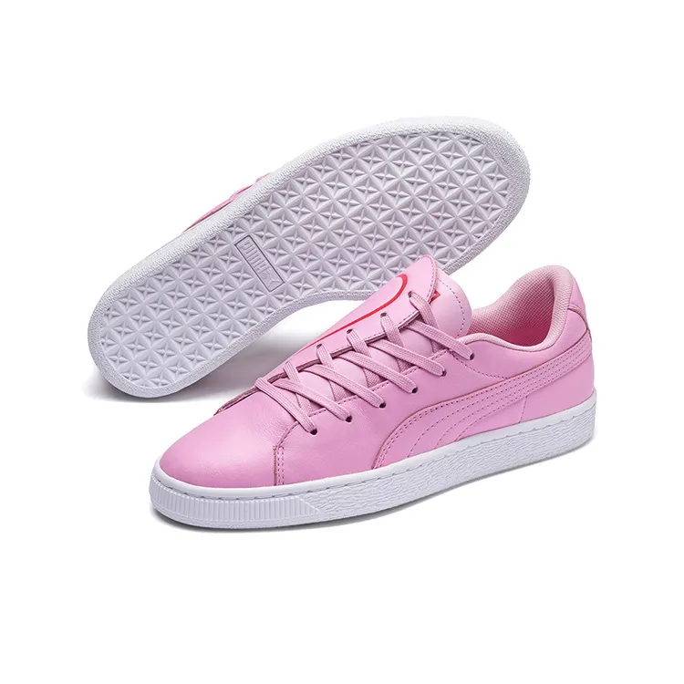 PUMA Basket Crush Emboss 'Pale Pink' Women's-4