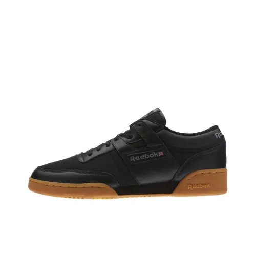 Reebok Workout Skateboard Shoes Men Low-Top Black/Brown