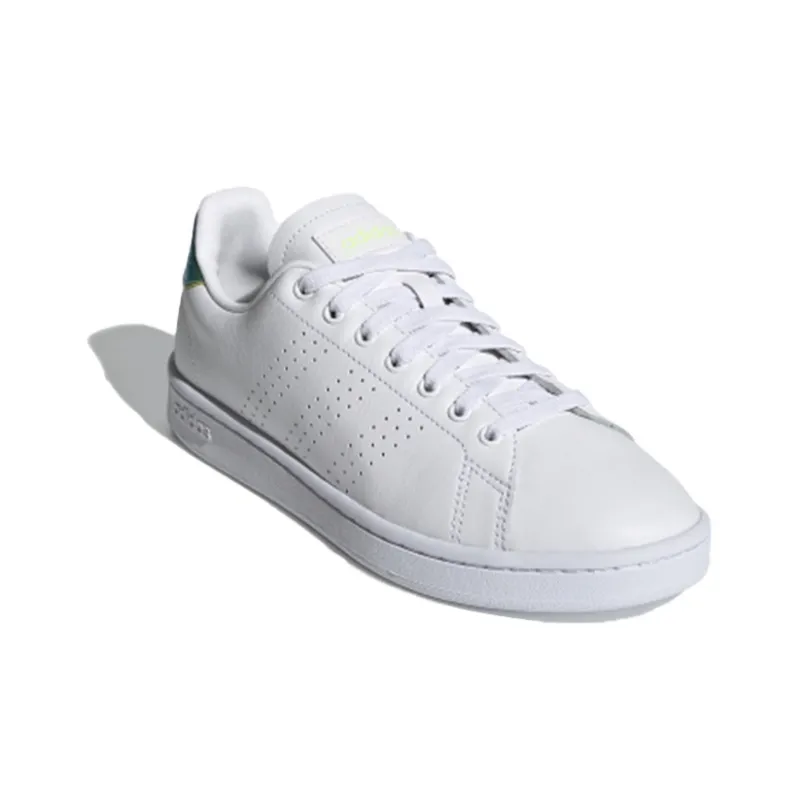 Adidas Women's Advantage 'White Hi Res Yellow' Women's-2