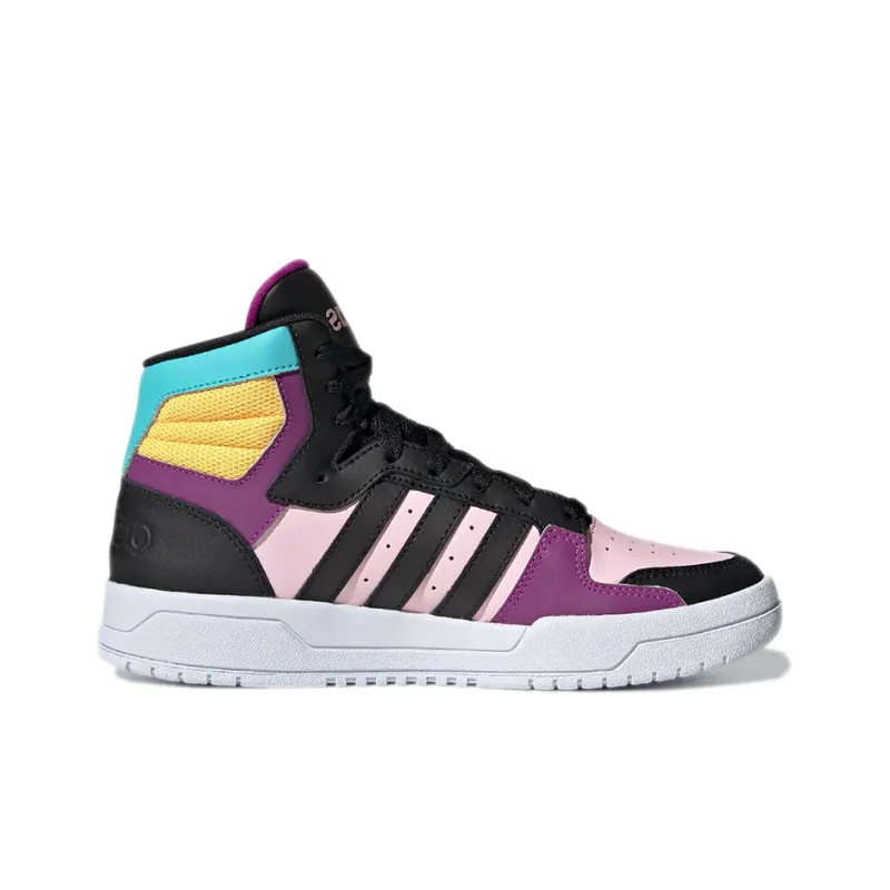 Adidas Neo Entrap Mid 'Black Pink Yellow' Women's-1