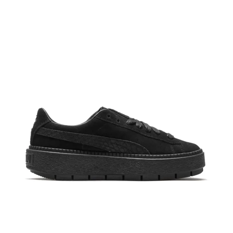 PUMA Suede Platform Trace Animal Black Women's-1