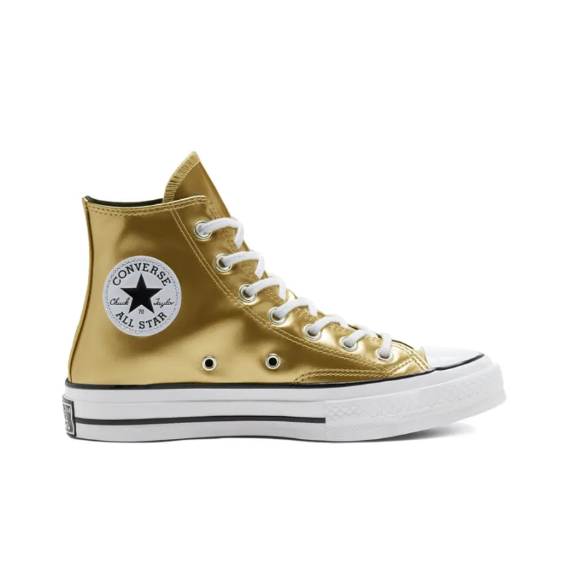 Converse Chuck Taylor All Star 70 Hi Industrial Glam Gold Women's-1