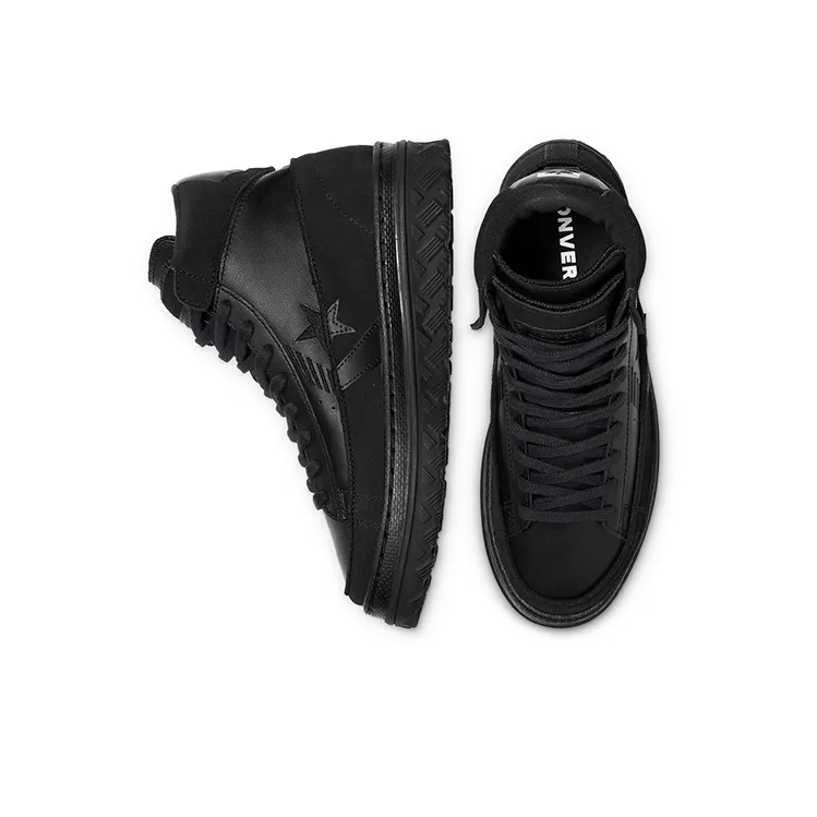 Converse Pro Leather X2 High Black Ice Triple Black-3