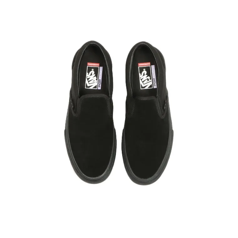 Vans Skate Slip On Triple Black-2