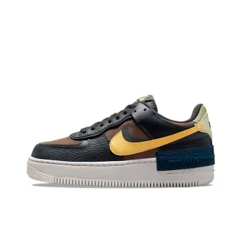 Nike Air Force 1 Shadow 'Off Noir Saturn Gold' Women's