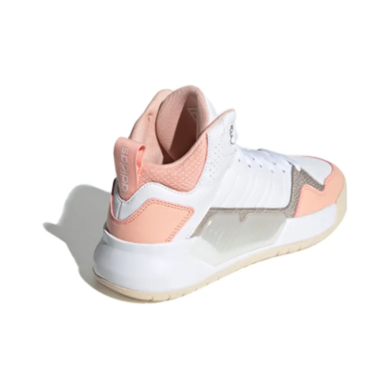Adidas Neo Play9tis 2.0 'White Brown' Women's-2