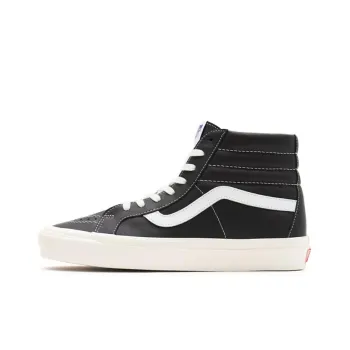 Vans SK8 Hi 38 DX Anaheim Factory Black Leather