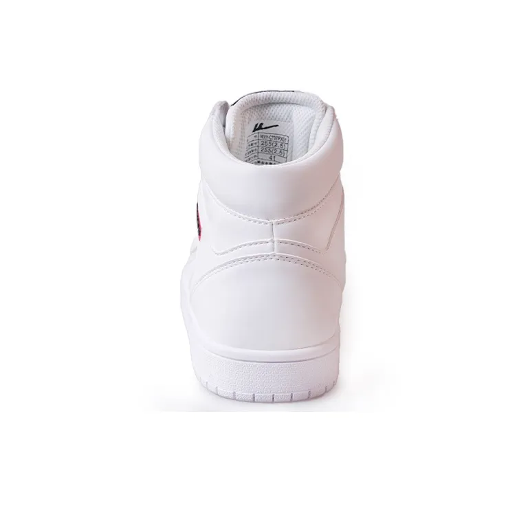 Warrior Teeming With Life High-Top Skateboard Shoes Unisex White-3