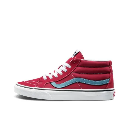 Vans Sk8 -Mid Reissue 'Rococco Red Adriatic Blue'