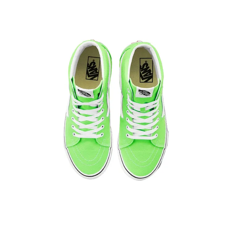 Vans Sk8 Hi 'Neon Green Gecko'-3