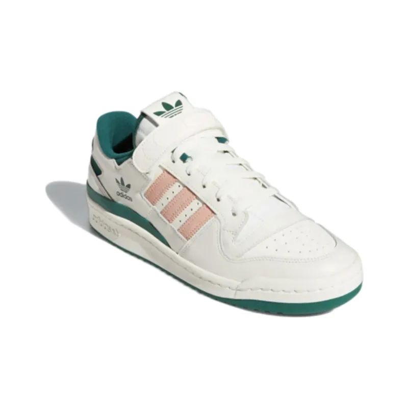 Adidas Originals Forum 84 Low Off White Green Pink-2