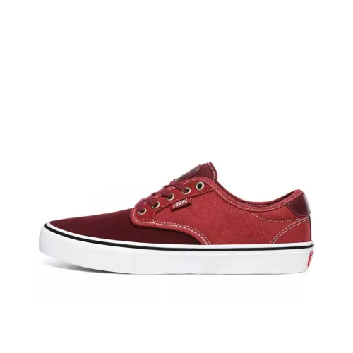 Vans Chima Ferguson Pro Skateboard Shoes Unisex Low-Top Red