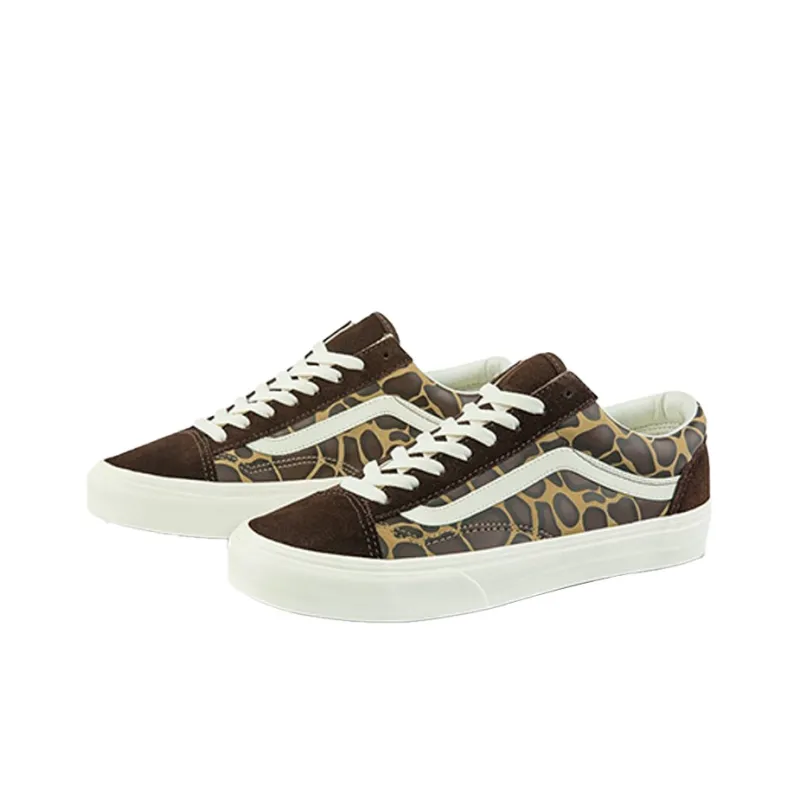Vans Style 36 Shoes Brownleopard-2