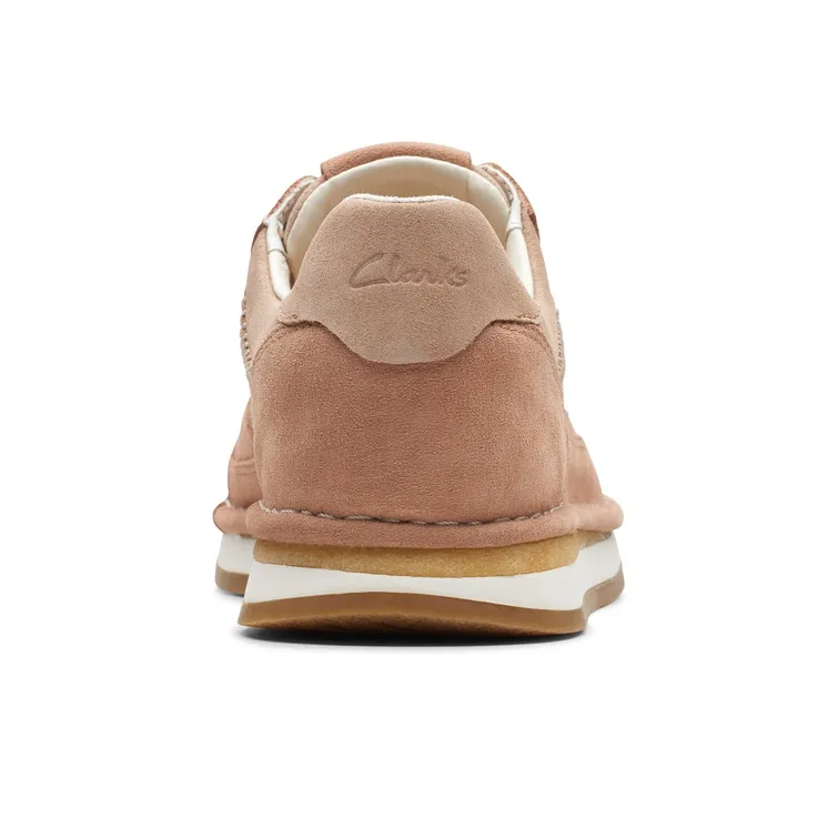 Clarks Art Movement Series Low Top Casual Shoes Women's Khaki-3