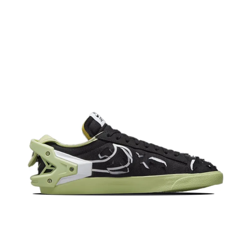 Nike Blazer Low Acronym Black Olive Aura-1