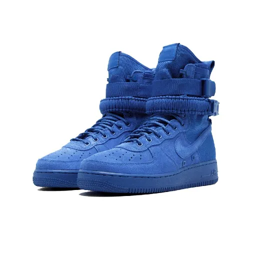 Nike Sf Air Force 1 High Game Royal-2