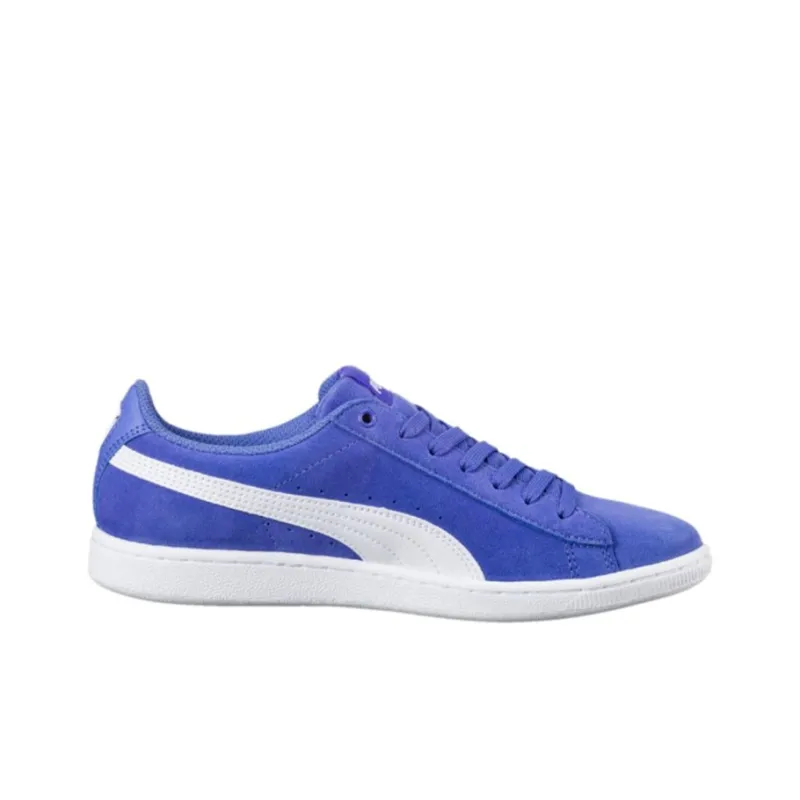 PUMA Vikky Softfoam Slip-Resistant Cushioning Coverage Skateboard Shoes Women's Blue-1