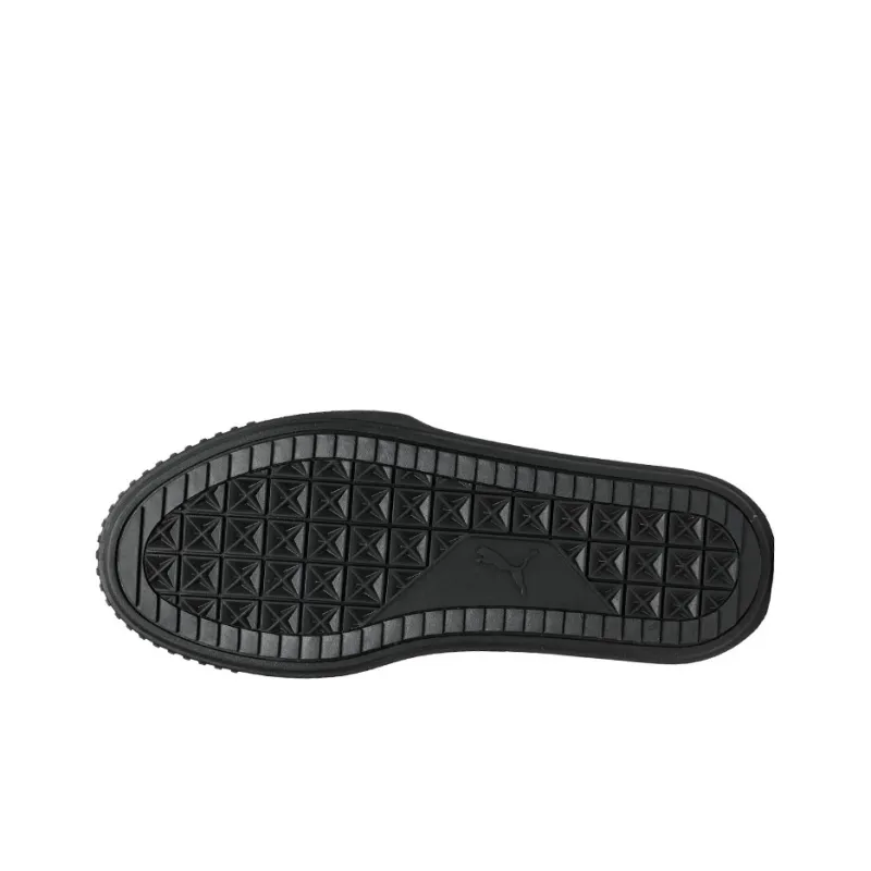 PUMA Breaker Mid Coverage Wear-Resistant High-Top Skateboard Shoes Women's Black-4