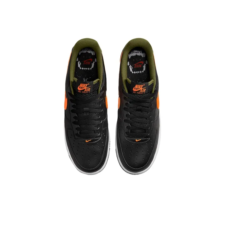 Nike Air Force 1 Low Hoops Black University Gold-3