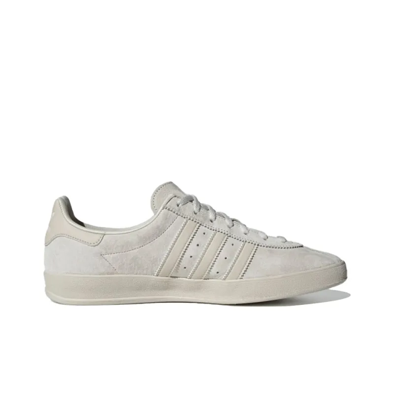 Adidas Originals Broomfield Skateboard Shoes Women's Low-Top White/Brown/Yellow-1