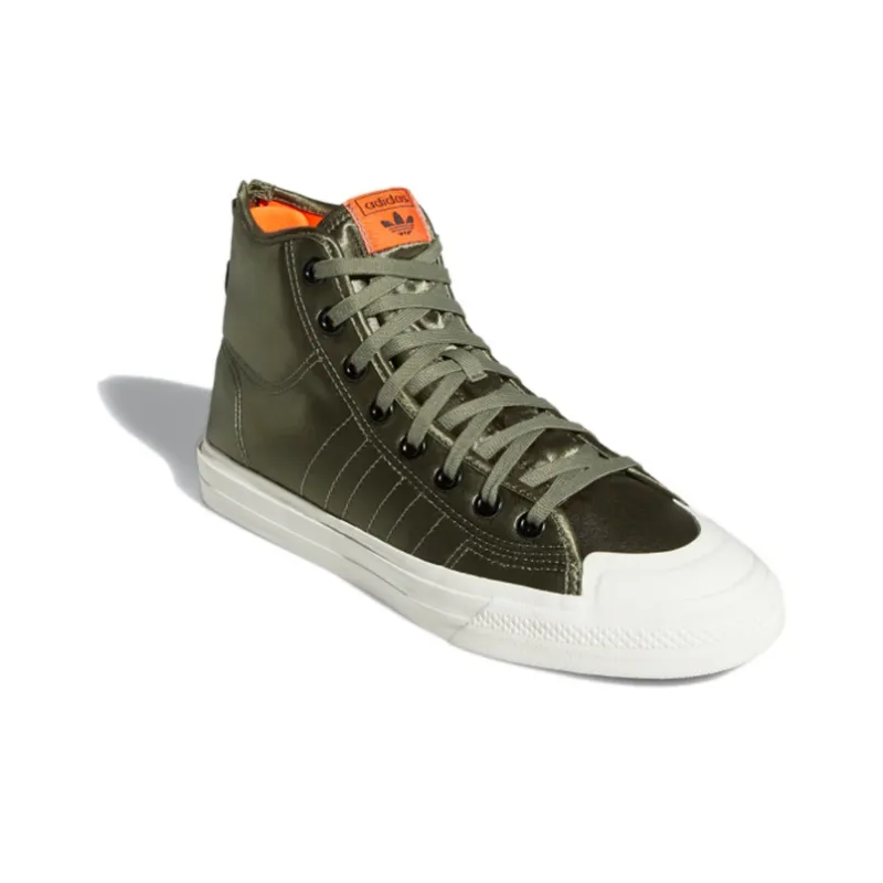 Adidas Nizza Hi Rf Bomber Jacket Green-2